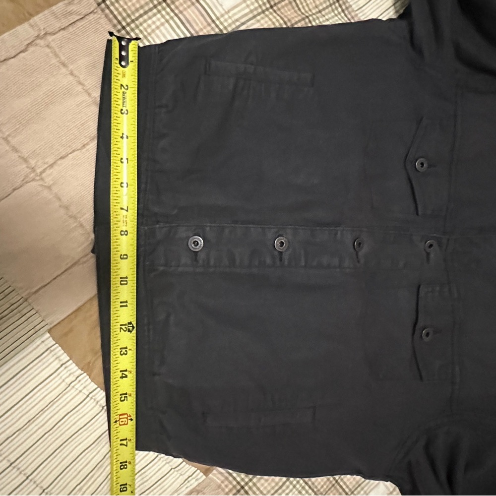 Flint & Tinder Waxed Canvas Trucker  size Medium Flannel Lined - Picture 10 of 12